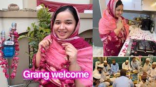 Gas meter ka grand welcome kiya | Alhamdulillah | sitara yaseen vlog