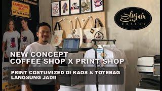 NEW CONCEPT : COFFEE SHOP X PRINT SHOP