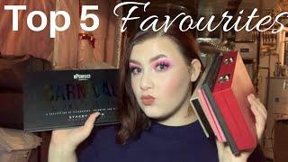 Top 5 Favourite Makeup Products | kealeysbeauty