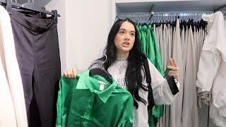 come shop with me NYFW 2022 ... try on haul & outfits!! fiona frills vlogs