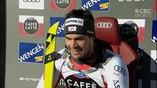 Downhill ski crashes, Wengen 2019