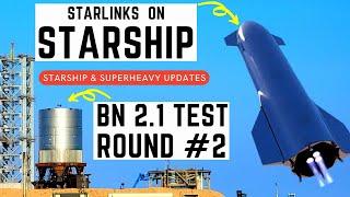 Starship Will Launch 400+ Starlink Satellites | Booster BN2.1 Test #2 |Blue Origin Auction |Terran R