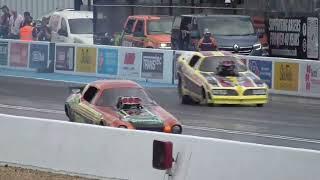 FIA Main Event 2024 | Nitro Saturday Qualifying - Top Fuel, Funny Cars, Nostalgia FCs | Santa Pod