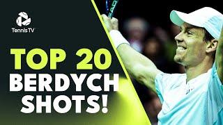 Tomas Berdych: Top 20 SPECATCULAR Shots!