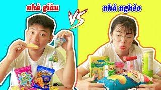 Con Nhà Giàu Con Nhà Nghèo Kẹo Dồi Lề Đường và Tokbokki Thượng Hạng - Búp Bê Chibi