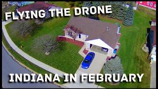 Drone Flight Over Small-Town USA: Roanoke Indiana #droneflight