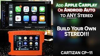 Add Apple Carplay or Android Auto to ANY Stereo - Custom Car Stereo Build!!!