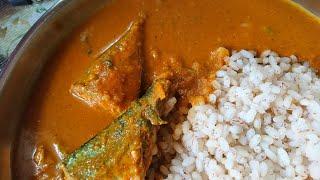 Bangude kajipu /mackerel fish curry Mangalorean style ( Oil free curry)