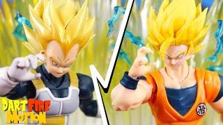 Goku VS Vegeta - Forever Rivals - Dragon Ball Stop Motion 100k Subs Special