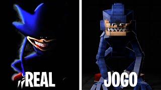 SHIN SONIC TAPE REAL vs SHIN SONIC TAPE no MINECRAFT o FILME