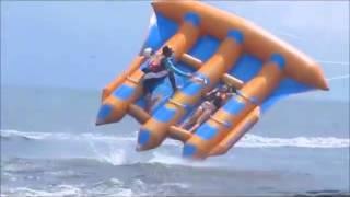 Flying banana boat