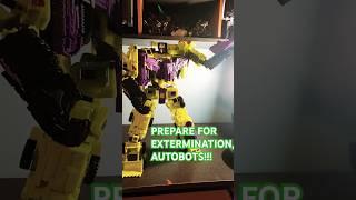 G1 Constructicons Finale (Devastator) #transformers #toys #40thanniversary #showcase