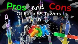 JToH - Pros and Cons of Each Tower (World 2)