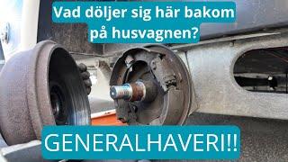 Varför blir det så svart på husvagnsfälgarna? Detta måste vi gå till botten med!