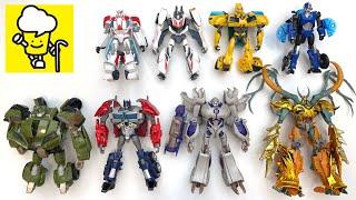 Transformers Prime TFP Optimus Prime Bumblebee Megatron Arcee Robots to Vehiclesトランスフォーマー 變形金剛