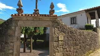 One of the Most typical Villages in Portugal | Vilar de Mouros Walking Tour 4K HDR #ASMR