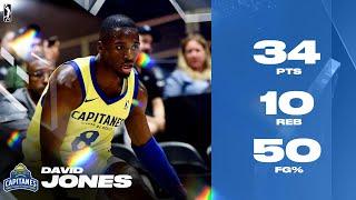 David Jones Posts 34 PTS & 10 REB OFF THE BENCH in Capitanes' Win Over Spurs