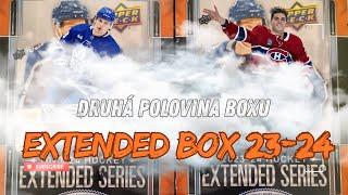 Unboxin Upper deck extended series 2023-24  - 2nd half of box