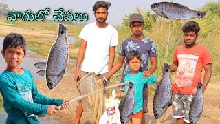 Hunting fish | Vagu lo Chepalu Pattapothe | Kannayya Videos | Trends adda Vlogs