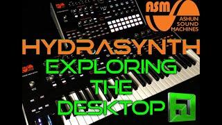 ASM HydraSynth Overview Demo arp and Poly Touch Pads