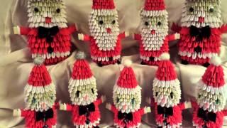 Santa Claus 3D Origami
