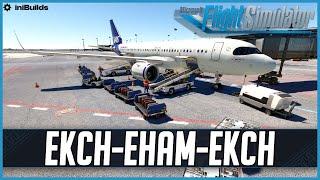 MSFS LIVE | Real World SAS OPS | *FIRST LOOK* iniBuilds A320neo | Copenhagen to Amsterdam
