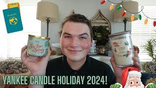 Yankee Candle Holiday 2024 Passport to the Holidays Collection | First Sniffs Impressions