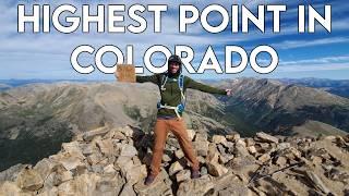 Hiking Mount Elbert, Colorado's Highest Peak Via The Black Cloud Trail | US State High Points