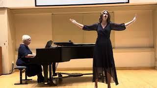 Schmidt Vocal Competition Finals - Caroline Jacobson, 1st place winner