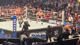 WWE SMACKDOWN 12/20/24 Live Taping Hartford CT Drew Mcintyre The Bloodline La knight segment