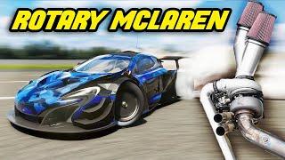 BUILDING IRL DRIFT MCLAREN in Assetto Corsa - MADMAC | Rotary Swapped Mod | CRAZY SOUND!