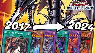 THE HISTORY OF RED-EYES BLACK DRAGON IN DUEL LINKS