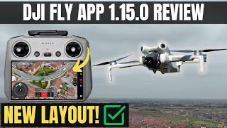 New DJI Fly 1.15.0 Update - What You NEED to Know!