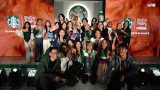 Nestlé Fashion Show featuring Starbucks inspired designs by ICAD students