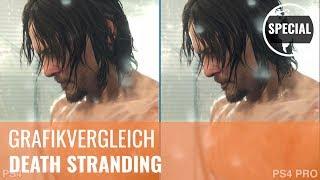 Death Stranding im Grafikvergleich: PS4 Pro gegen PS4 (German)