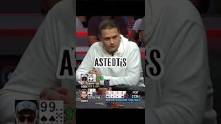 Griff TAKES DOWN the man who would be KING |Astedt VS Griff-2024 WSOP ME FINAL TABLE| #poker #wsop