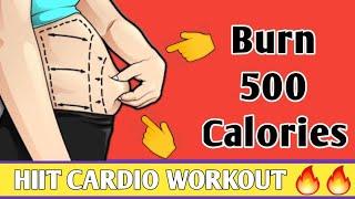 Intense HIIT Cardio Workout to Burn 500 Calories Fast!