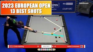 TOP 13 BEST SHOTS | EUROPEAN OPEN 2023 (9-Ball Pool)