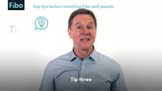 Top tips before installing Fibo wall panels