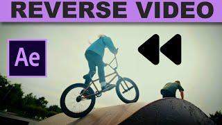 How To REVERSE video IN AFTER EFFECTS -