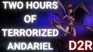 Diablo 2 resurrected - 2 hours TERRORIZED ANDARIEL, TYRAELS MIGHT?!?!?!?