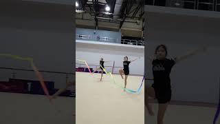 ribbon dance steps #shorts #rg