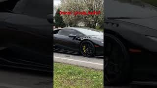 Lamborghini Huracan STOP LIGHT REVS!