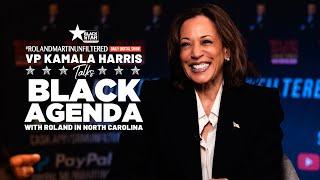 VP Kamala Harris Talks Black Agenda With Roland in North Carolina