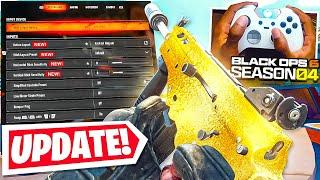 BLACK OPS 6: NEW BEST CONTROLLER SETTINGS in SEASON 4!  (BO6 Best Settings PS5/XBOX/PC)