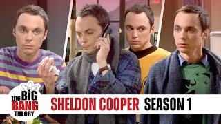 Unforgettable Sheldon Cooper Moments (Season 1) | The Big Bang Theory