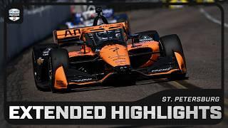 Extended Race Highlights | 2025 Firestone Grand Prix of St. Petersburg | INDYCAR SERIES