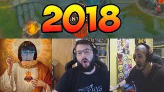 TOP 20 CLIPS DE TWITCH MÁS VISTOS DE 2018 DE LOL!!