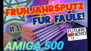 AMIGA 500 Frühjahrsputz für Faule! Teil 1. Reinigung Diskettenlaufwerk