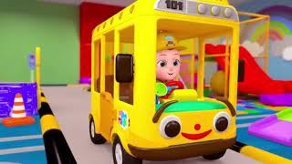 Wheels on the bus Playground cartoon for Kids #wheel #playground #cartoon #kids #baby